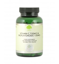 C-vitamin 750mg + Bioflavonoidok 150mg 120 kapszula (G&G)